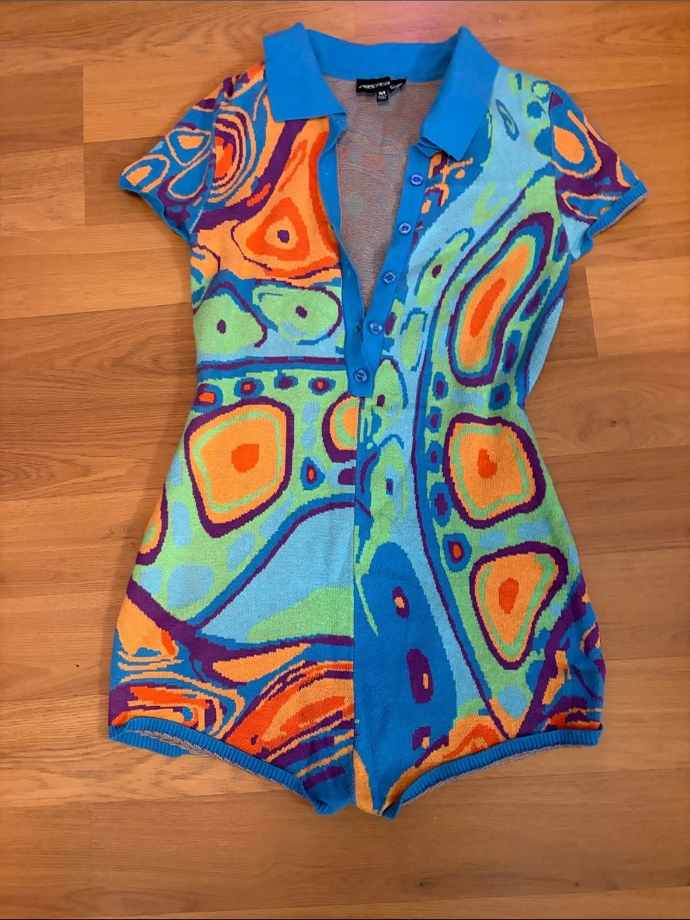 Dolls Kill✨ POSTER GIRL ROMPER medium - Picture 1 of 8
